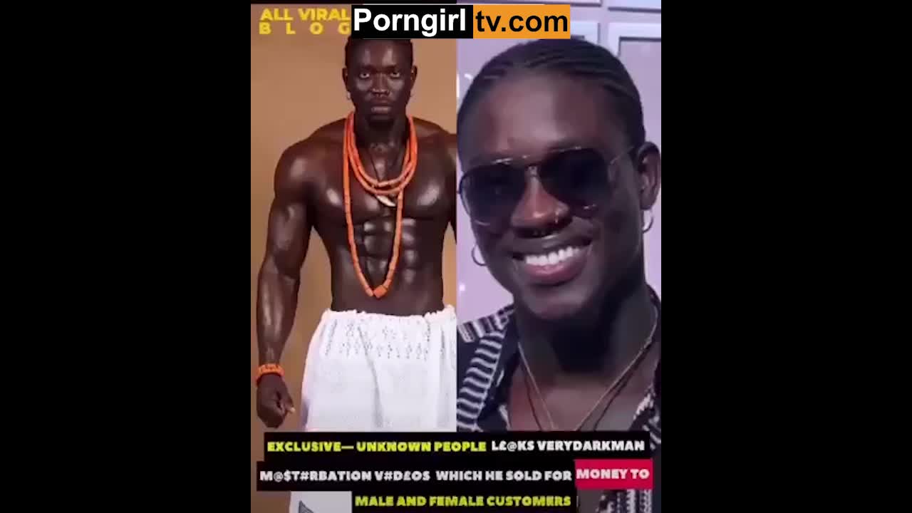 Very Dark Man  video trending masturbates!!!
