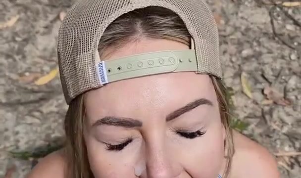 Honey Brooks Have Sex Outdoors With Her Boyfriend