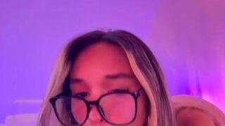 Amylaaa Masturbating Naked With A Dildo While Live Streaming